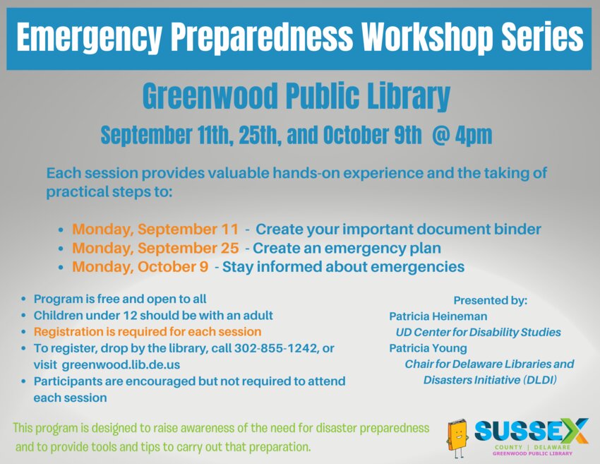 Emergency Preparedness Workshop Series And Bay To